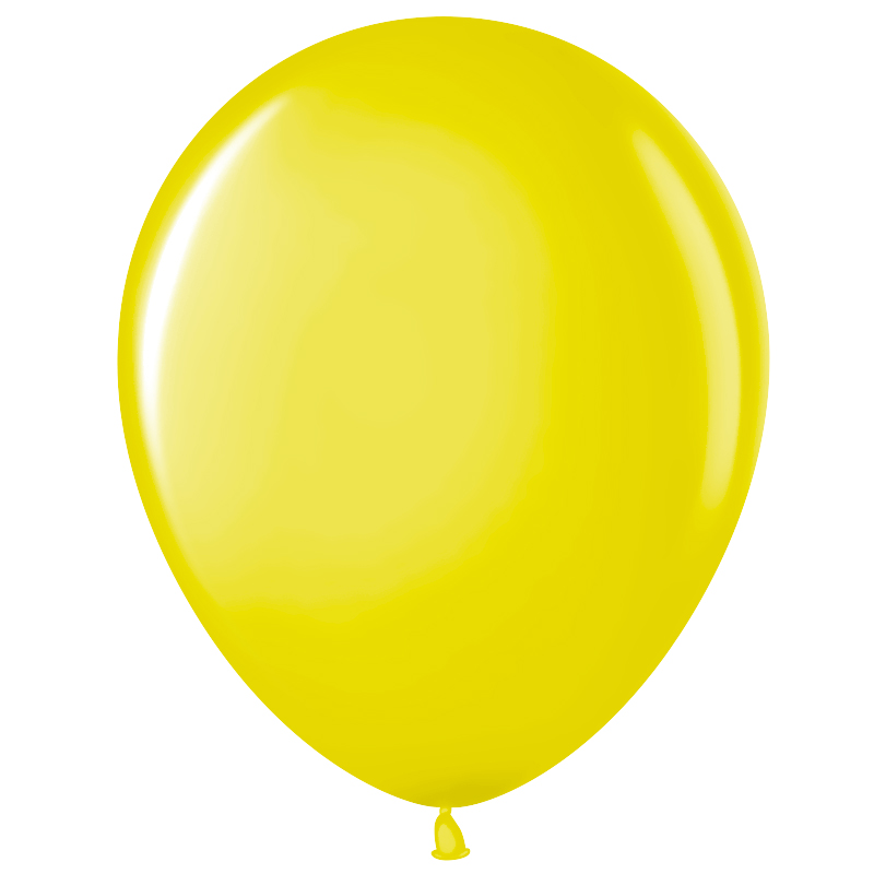 Шар 27 см. И шар (14"/88) хром shiny Gold (золото) 50 шт. Воздушный шарик. Желтый воздушный шар. Желтый шарик.