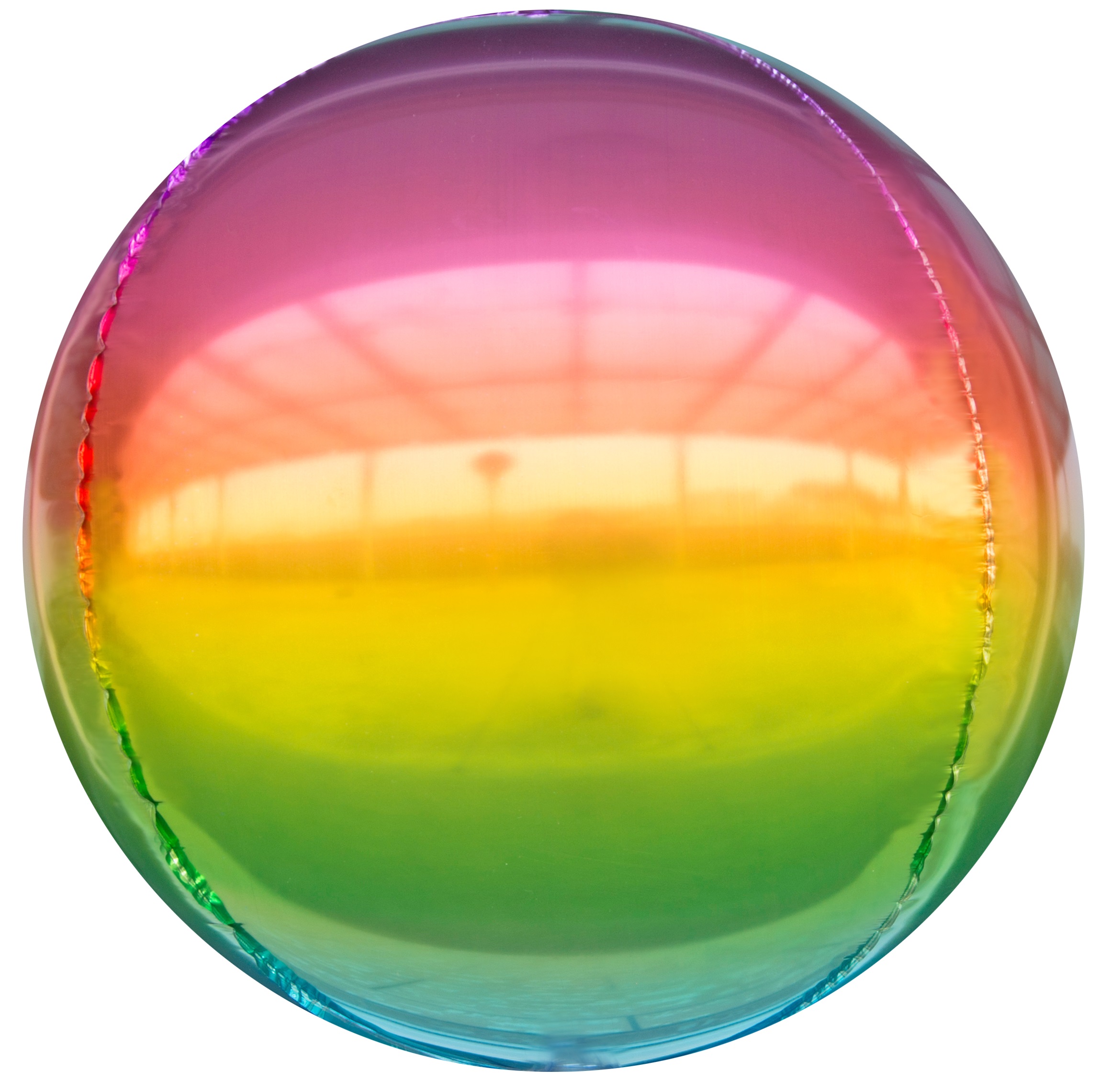 Цветной шар. Фольгированная сфера градиент. Шар (20"/51 см) сфера 3d серебро голография 1 шт. Цветные шары. Разноцветный шар.